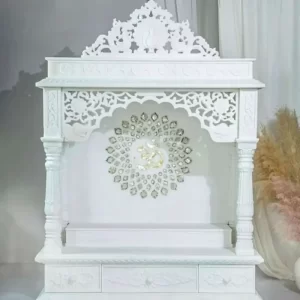 Makrana Marble Mandir for Home | Handcrafted Marble Temple