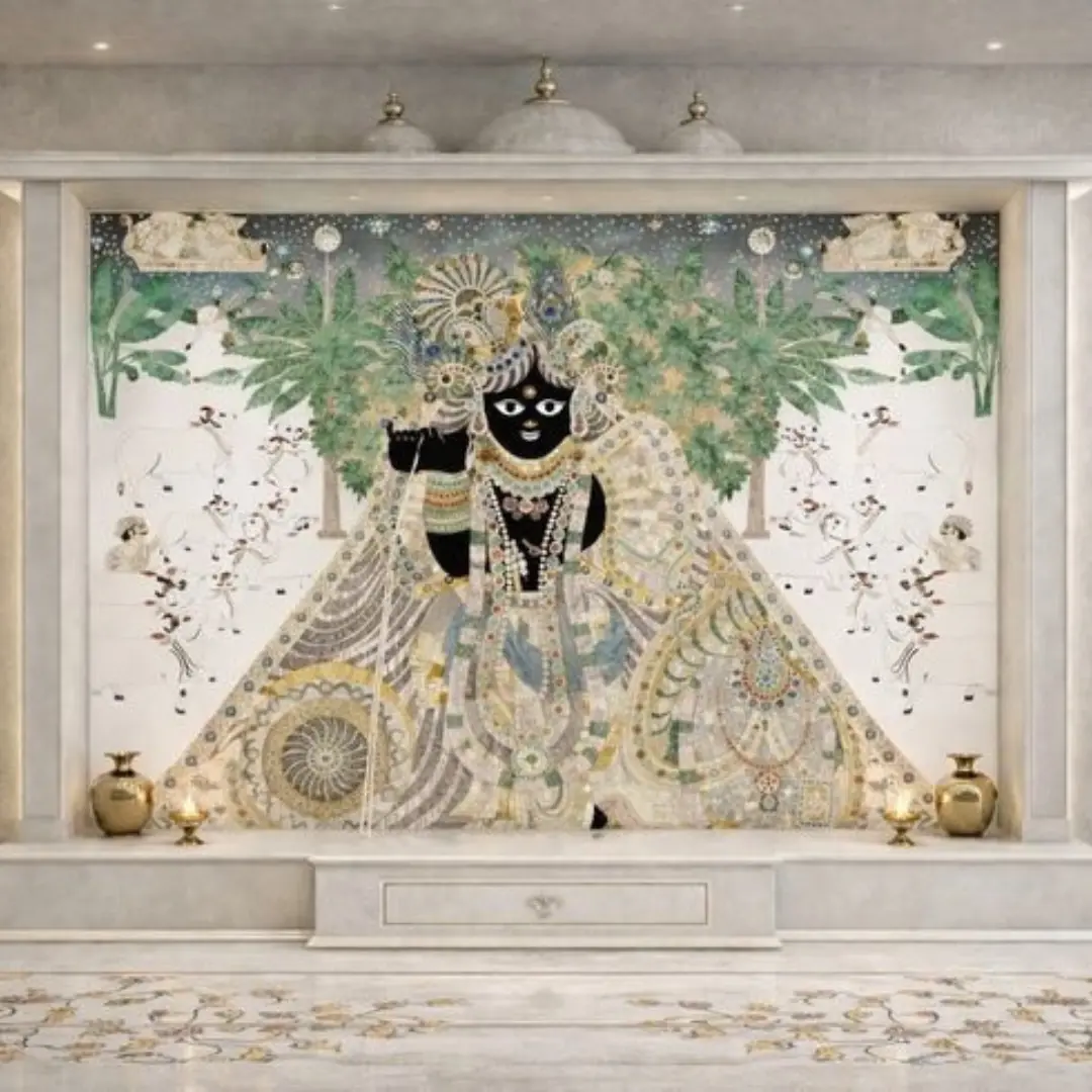 marble mandir for home